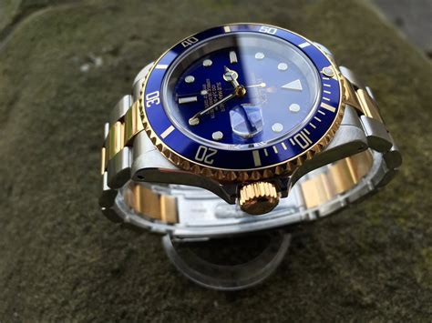 rolex submariner date blue